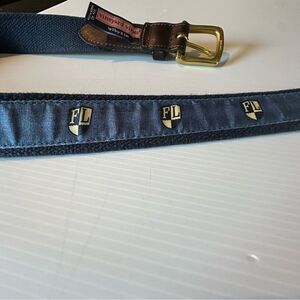 Vineyard vines by Shep and Ian blue belt size 40